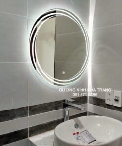 Gương phòng tắm đèn led tại Nha Trang Khánh Hòa